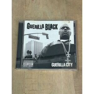Guerrilla Black Guerrilla City CD Album Explicit Content Virgin 2004